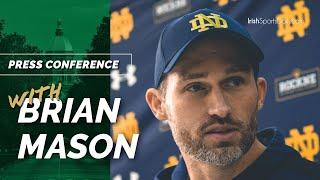 Notre Dame ST Coordinator Brian Mason on Blocked Punts & Jordan Botelho