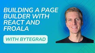 React Tutorial: Create a Page Builder with Froala