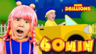 Car Alarm Dance with Mini DB | Mega Compilation | D Billions Kids Songs