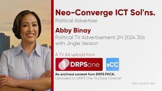 Abby Binay Political TV Ad 2H 2024 30s (with Jingle) [BCC]