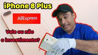 Unboxing iPhone 8 Plus do AliExpress! Vejam todos os detalhes!