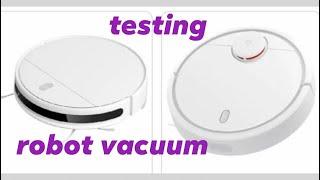 ROBOT VACUUM  CLEANER TEST || Nordzray Vlog