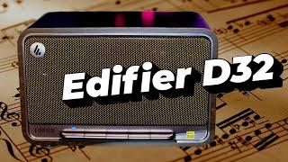 Edifier D32 - Прыгнули выше головы! Лучшая портативная колонка! Звучание колонки Edifier D32