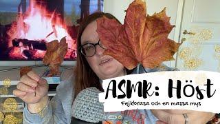 ASMR på svenska: Höstmys (ramble) 