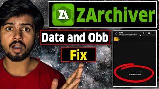 Zarchiver data File Problem |  Zarchiver Can't Use This Folder | Android 11 , 12 ,13 ,14 Working