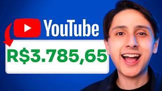 GANHE +3.000 REAIS POR MÊS COM ESSA ESTRATÉGIA DO YOUTUBE! [Atualizado 2024]