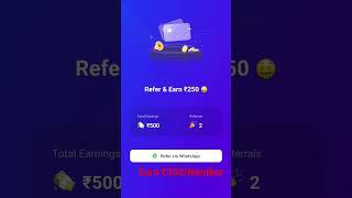 Earn ₹350/ReferWithout kyc Refer and Earn Offer|Cashback Offer|Mobikwik Offer#Referandearn