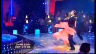 Ian Waite and Denise Lewis Waltz