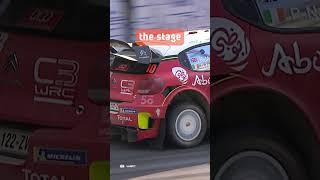 Meeke on 3 wheels! 