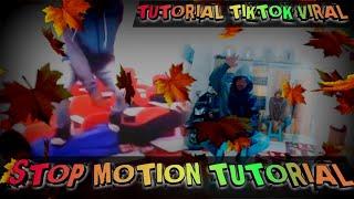 How to make stop motion tik tok video on tik tok