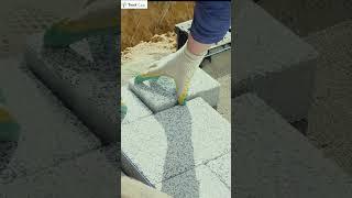 Процесс мощения брусчатки #shorts #ландшафтныйдизайн