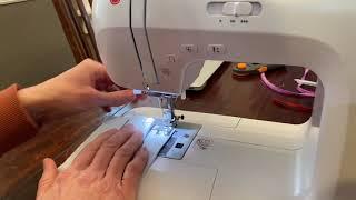 How to sew channel for removable wire in face masks