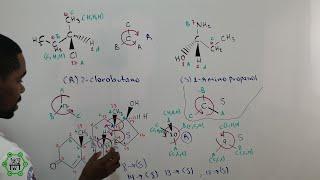 Configuración R y S | Regla CIP | Identificando Carbonos Quirales