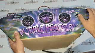 FS375 PURPLE PEACOCK - Baterie de artificii - 300 focuri 20mm - Super efect!