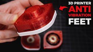 HULA Anti-Vibration Feet for 3D PRINTERS – Do they WORK?