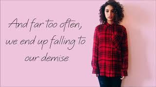 Alessia Cara - 'River Of Tears' Lyrics