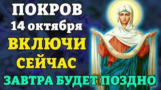 14 октября ПОКРОВ! ВКЛЮЧИ СЕЙЧАС, ВСЁ СБУДЕТСЯ! Молитва в Покров Пресвятой Богородицы. Православие