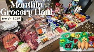 MONTHLY grocery haul under $600 | Australian family on a budget 