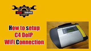 How to setup C4 DoIP WiFi Connection