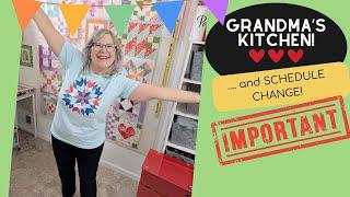 WATCH for my Altered Schedule & Grandma’s Kitchen last block! 6/18/25