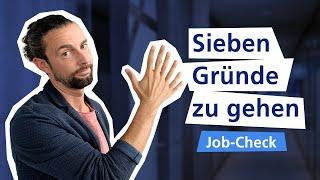 FALSCHER JOB? (7 Gründe an denen du es merkst)  I Traumjob