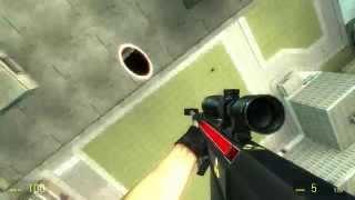 Garry's Mod portal sniper fun