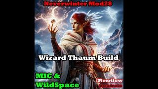 Wizard Thaum Build - MIC & Wildspace - Neverwinter Mod 28