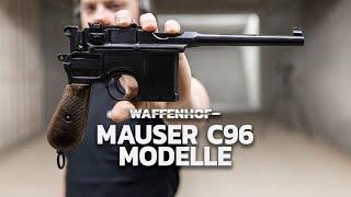 Die Mauser C96 Modelle | Theorie & Schusstest