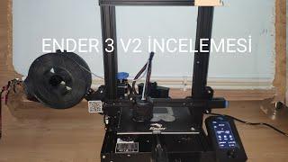 Creality Ender 3 V2 İncelemesi Türkçe 2200 TL  (Çağlar3d)