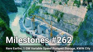 India's First 1 GIGAWATT Variable Pumped Storage Project, Rare Earth Elements Domestic Production