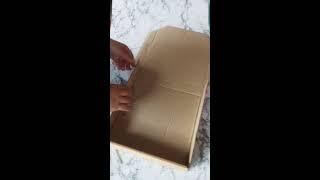 HOW TO FOLD THE PIZZA BOX 