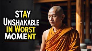 Stay Unshakable in Worst Moment ️ | Buddhism | Buddhist Teachings