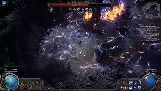 PoE 2 - Ritual boss The King in the Mists  - CI Archmage Spark Stormweawer