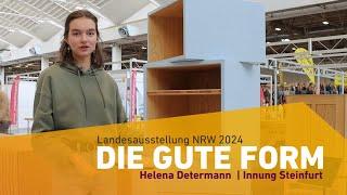 Gesellenstück von Helena Determann – DIE GUTE FORM NRW 2024