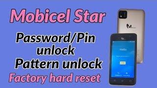 Mobical Star Factory hard reset |Remove pattern pin lock without PC | mobical star