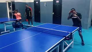 Table Tennis Forehand Shadow Training