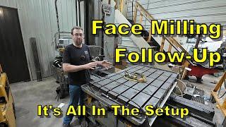 Face Milling Follow-Up - Merry Christmas - Shop Update