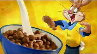 Хлопья Nesquik готовый шоколадный завтрак реклама 2009 год