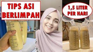 TIPS ASI BANJIR MELIMPAH 1,5 LITER SEHARI TANPA BOOSTER