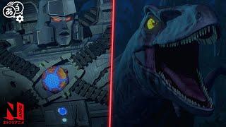 Dinobot VS Decepticons | Transformers: War for Cybertron: Kingdom | Clip | Netflix Anime