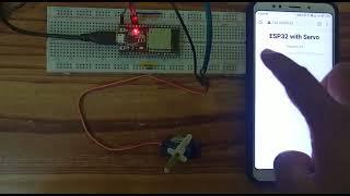 ESP32 Servo Motor Web Server with Arduino IDE