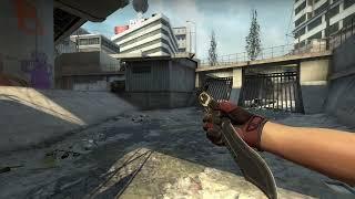 Bowie Knife | Black Laminate (Field-Tested)