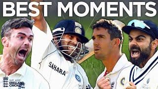Anderson v Kohli, Tendulkar and Pietersen |  Iconic Moments | Best of England Men v India