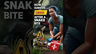 How to survive after snake bite #shorts #shortsfeed