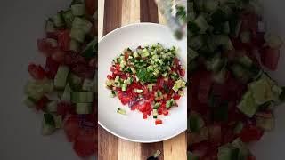 Delicious Shirazi Salad #saladrecipes #healthylifestyle #easysaladrecipes #shirazisalad