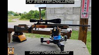 Fly Swatter Challenge -- CZ452 RWS Target Rifle Dayattherange Fly Swatter Challenge 