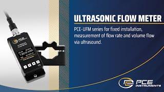 Product presentation Ultrsonic Flow Meter PCE-UFM Series | #pceinstruments