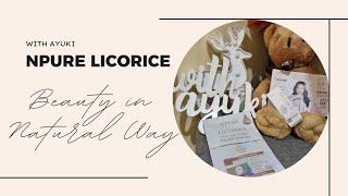 [UNBOXING] NPURE LICORICE SERUM & SHEETMASK