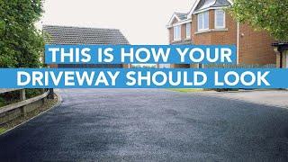 Tarmac Driveway Paint Transformation | Completely Restores Lost Colours