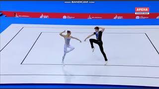 Tatyana Konakova,Grigorii Shikhaleev (RUS) MP - European Games 2019